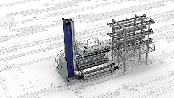 Ein- bzw. Auspacker Linapac II