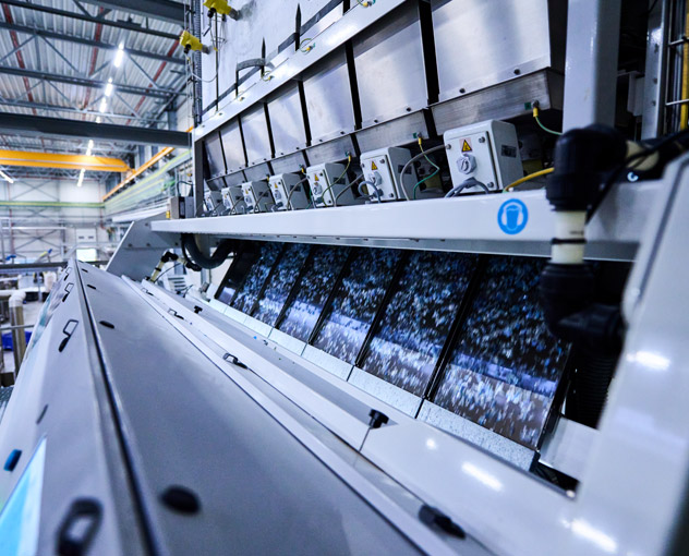 Post-sorting (flakes)