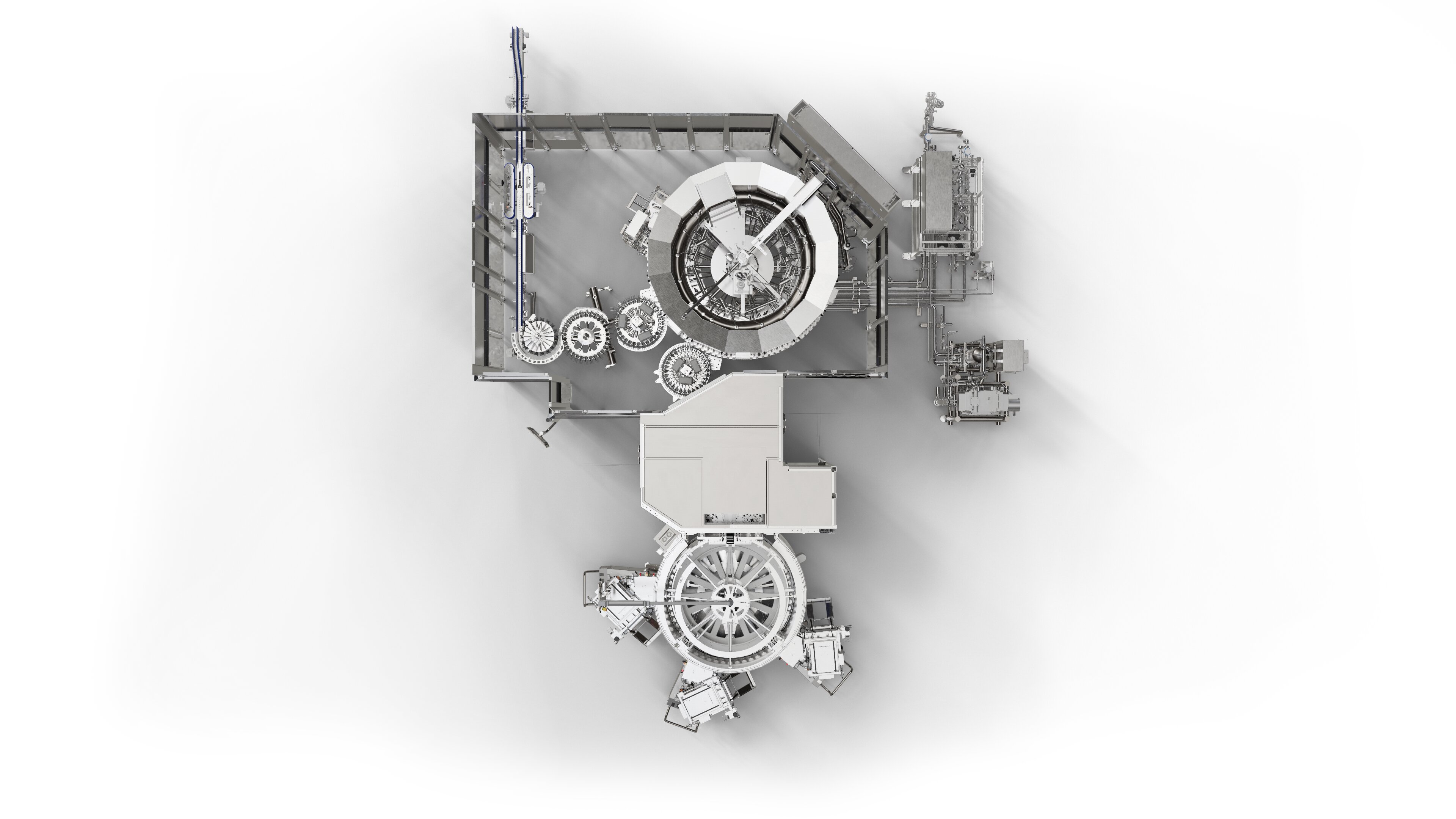 Dynafill Bloc FL bei Zagrebacka aus der Vogelperspektive