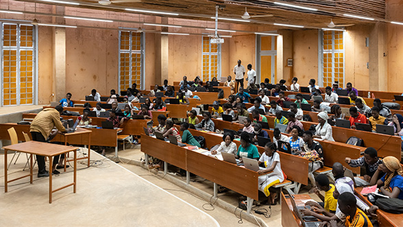 Talented young IT enthusiasts from Burkina Faso